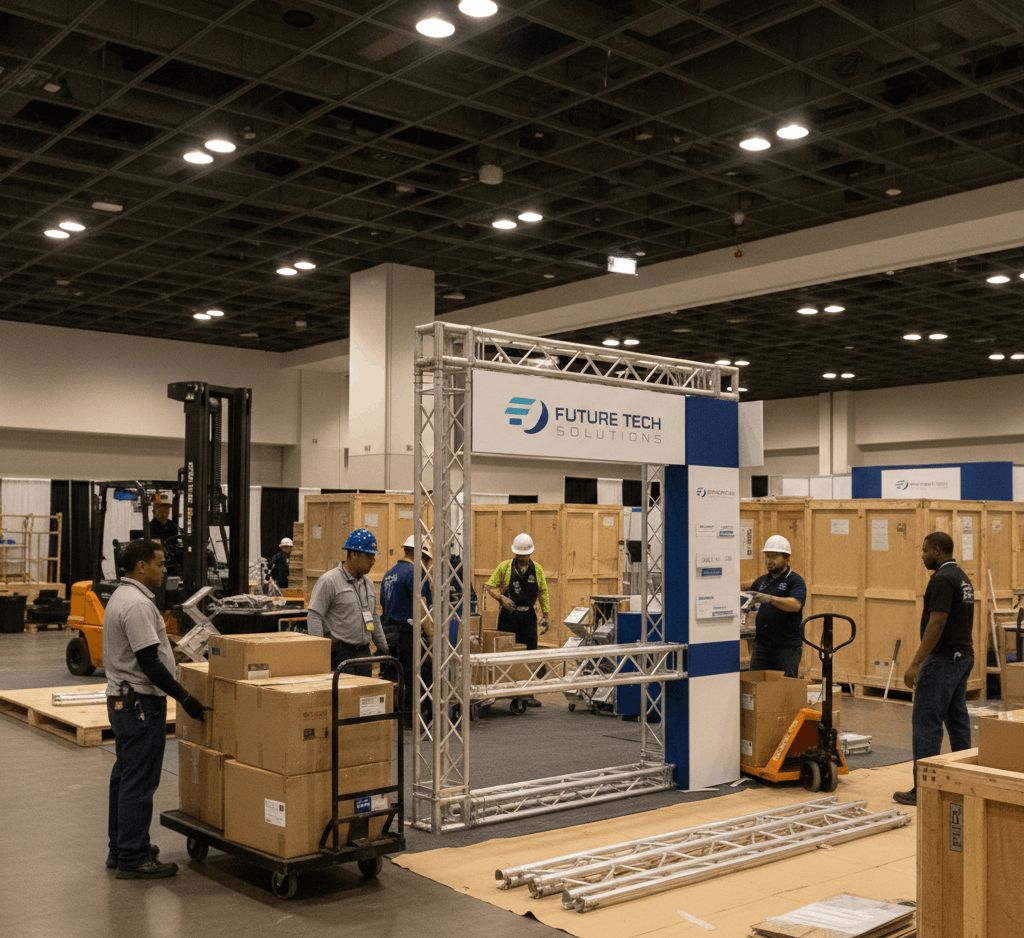 ขนย้ายบูทสินค้า/บูธขนาดใหญ่ให้ปลอดภัย ไม่เสียหาย | เคล็ดลับจากมืออาชีพ