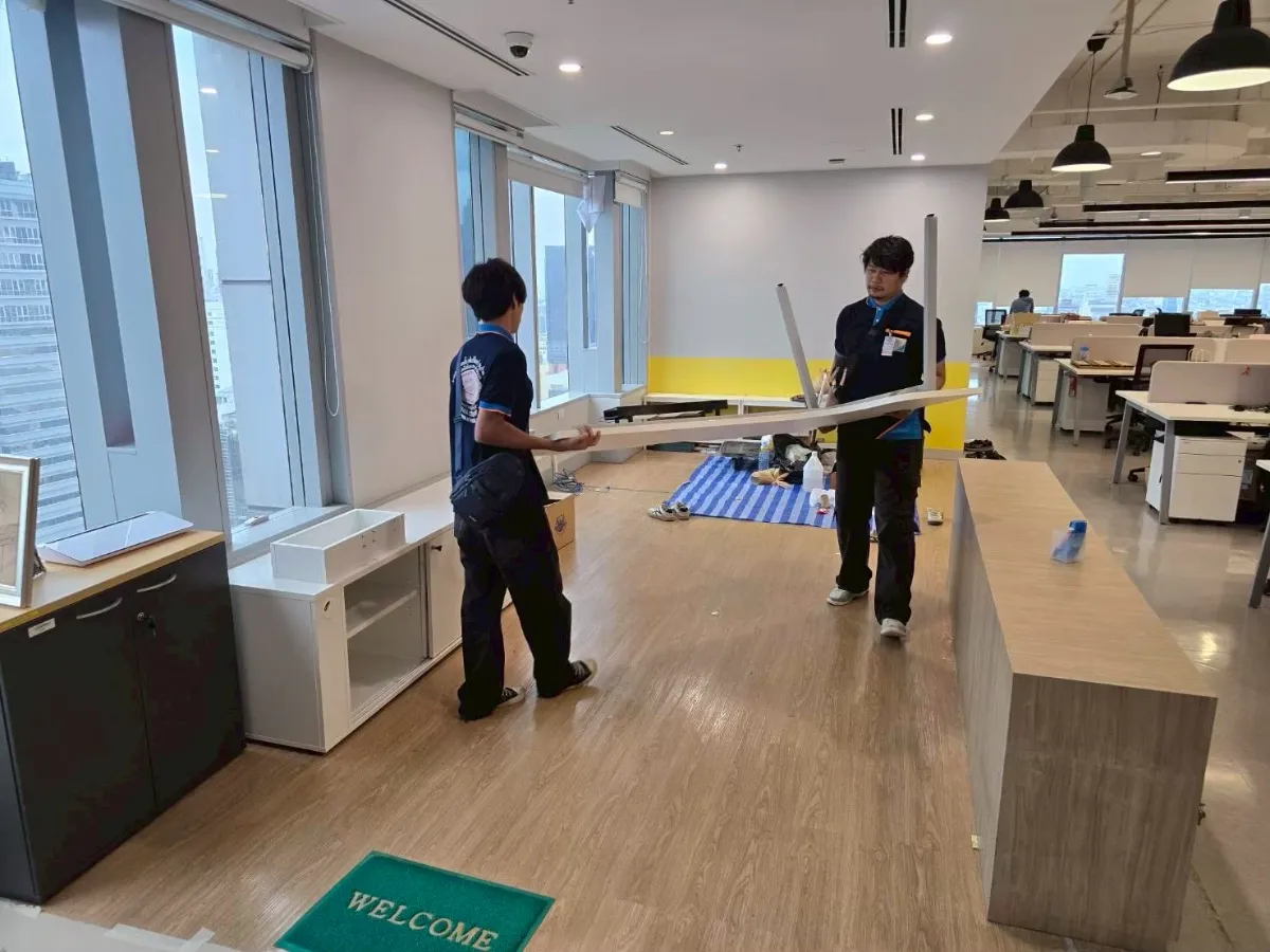 ผลงานการรื้อถอดขนย้ายประกอบติดตั้งเฟอร์นิเจอร์ 6