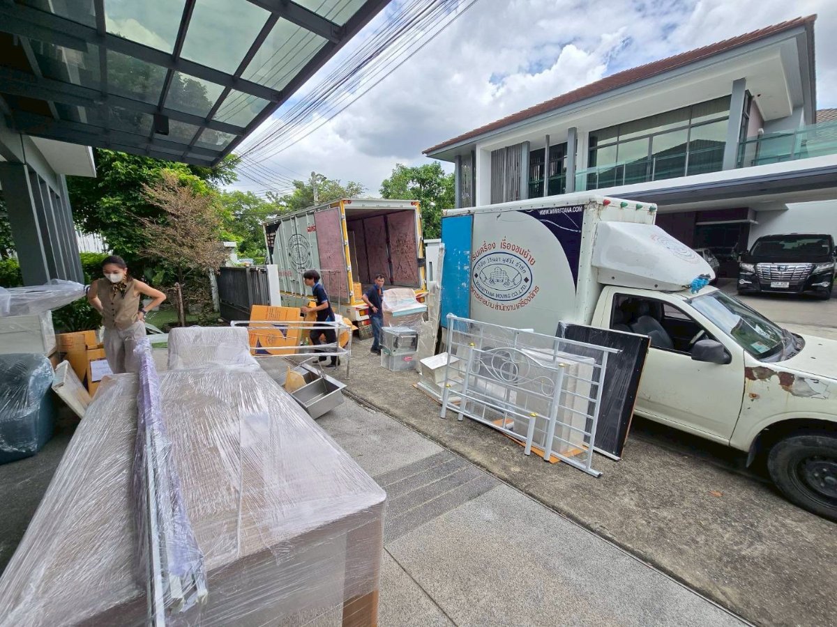 ผลงานขนย้ายบ้าน 4