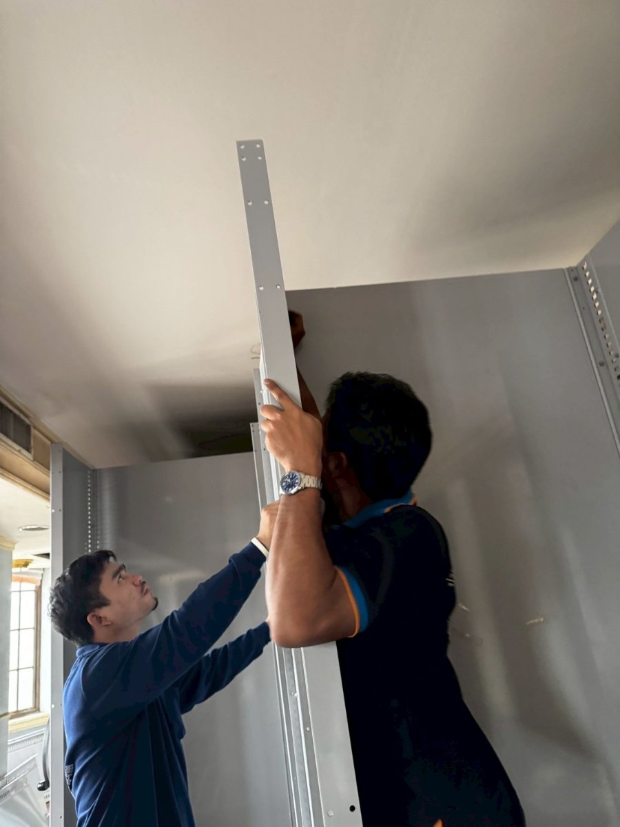 ผลงานรื้อถอน ขนย้าย ติดตั้งตู้ราวเลื่อน 8