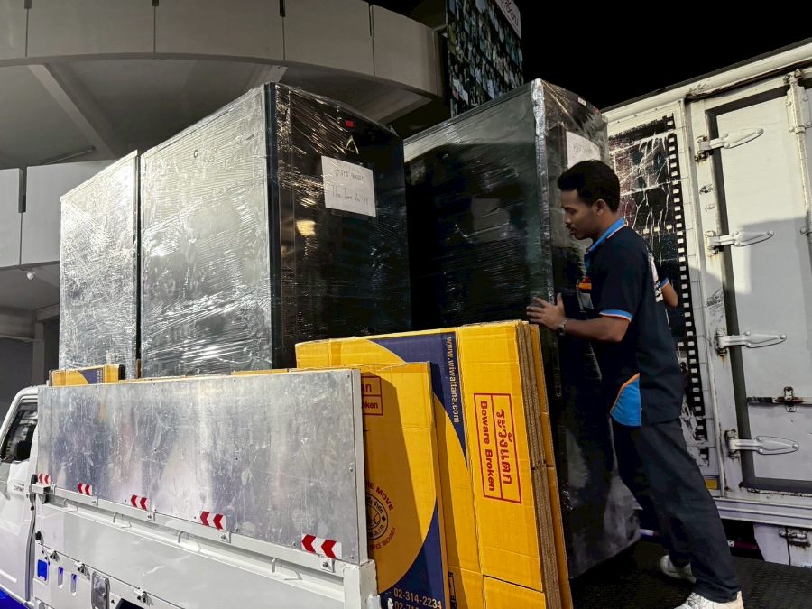 ผลงานขนย้ายตู้ Rack Server IT 2