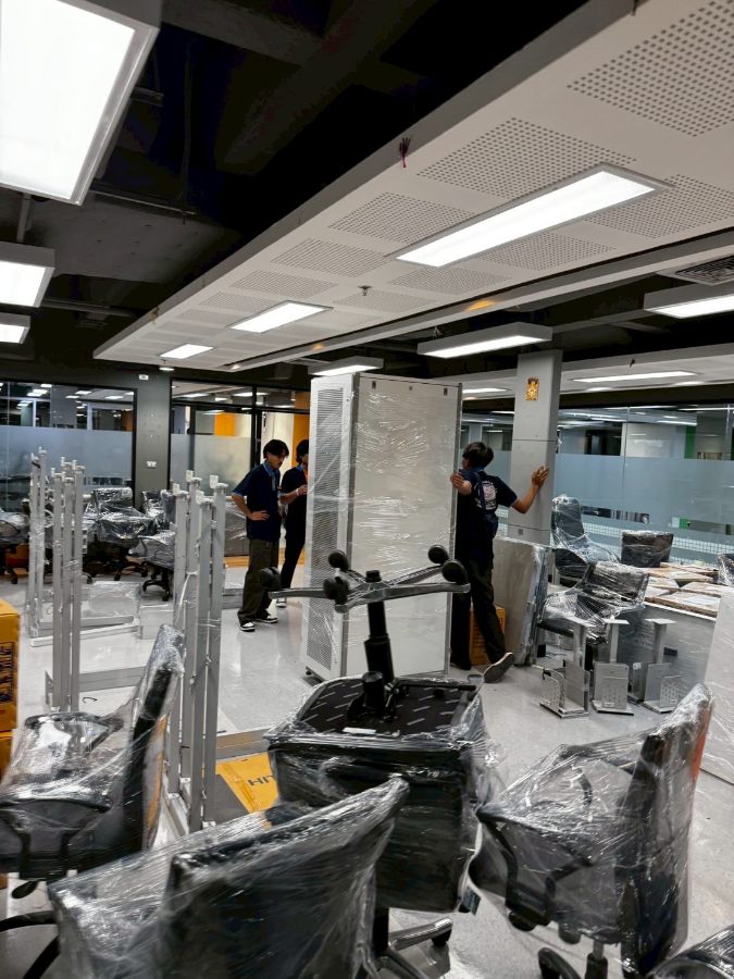 ผลงานขนย้ายตู้ Rack Server IT 7