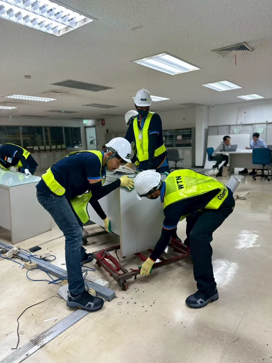 ผลงานขนย้ายออฟฟิศสำนักงาน (โรงงาน) TOYOTA 12