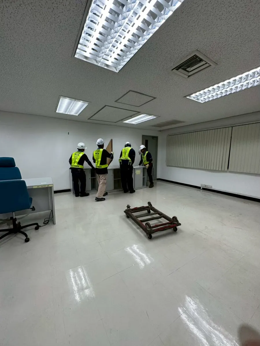 ผลงานขนย้ายออฟฟิศสำนักงาน (โรงงาน) TOYOTA 5