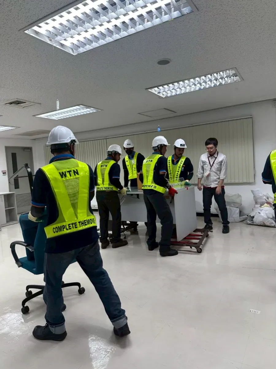 ผลงานขนย้ายออฟฟิศสำนักงาน (โรงงาน) TOYOTA 6